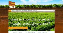 Desktop Screenshot of proagsoil.com.au